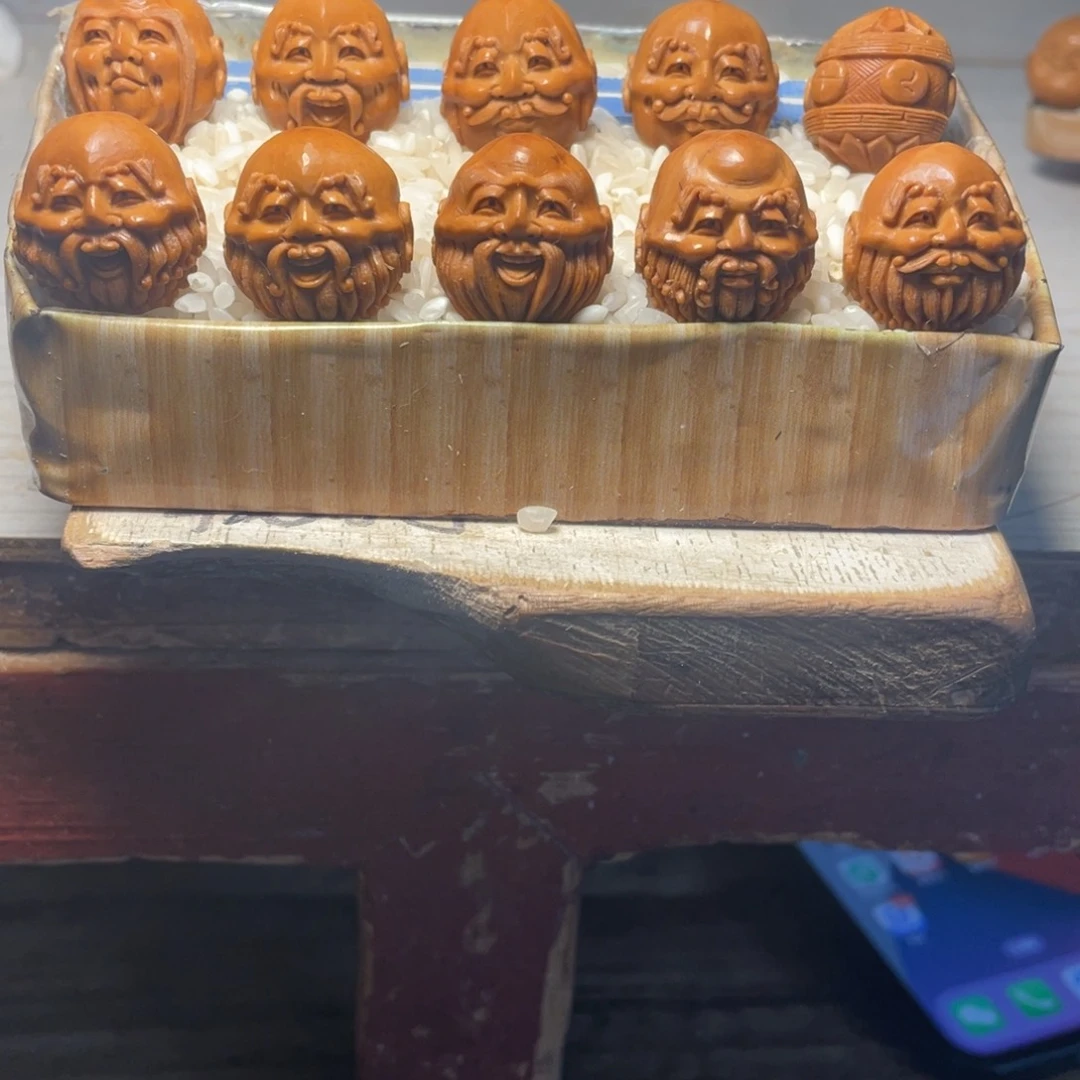 手串/手链橄榄核2.1精品铁核纯手工十八罗汉
