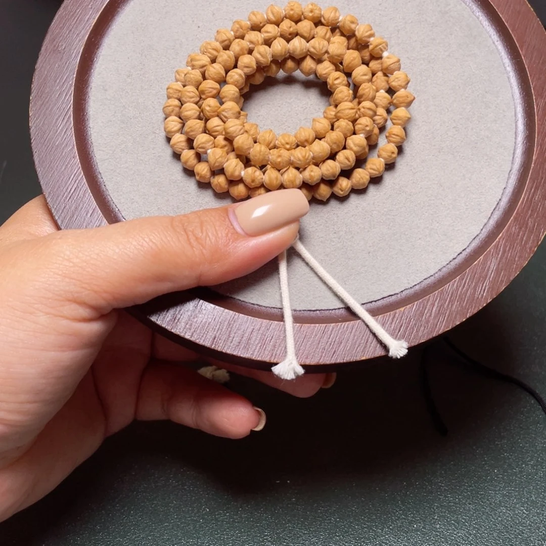 柏香籽/百香籽吊坠白芽横打迷你长串