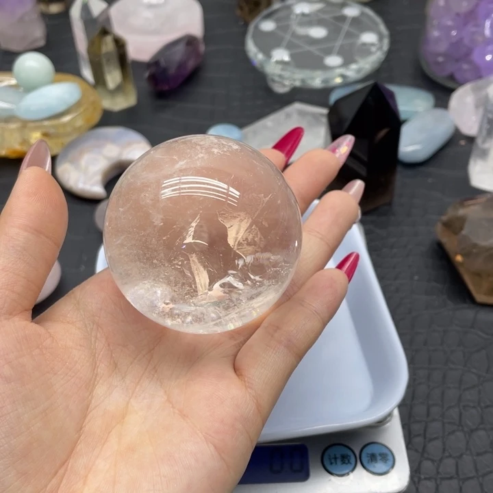 水晶15未镶嵌小****圆天然水晶