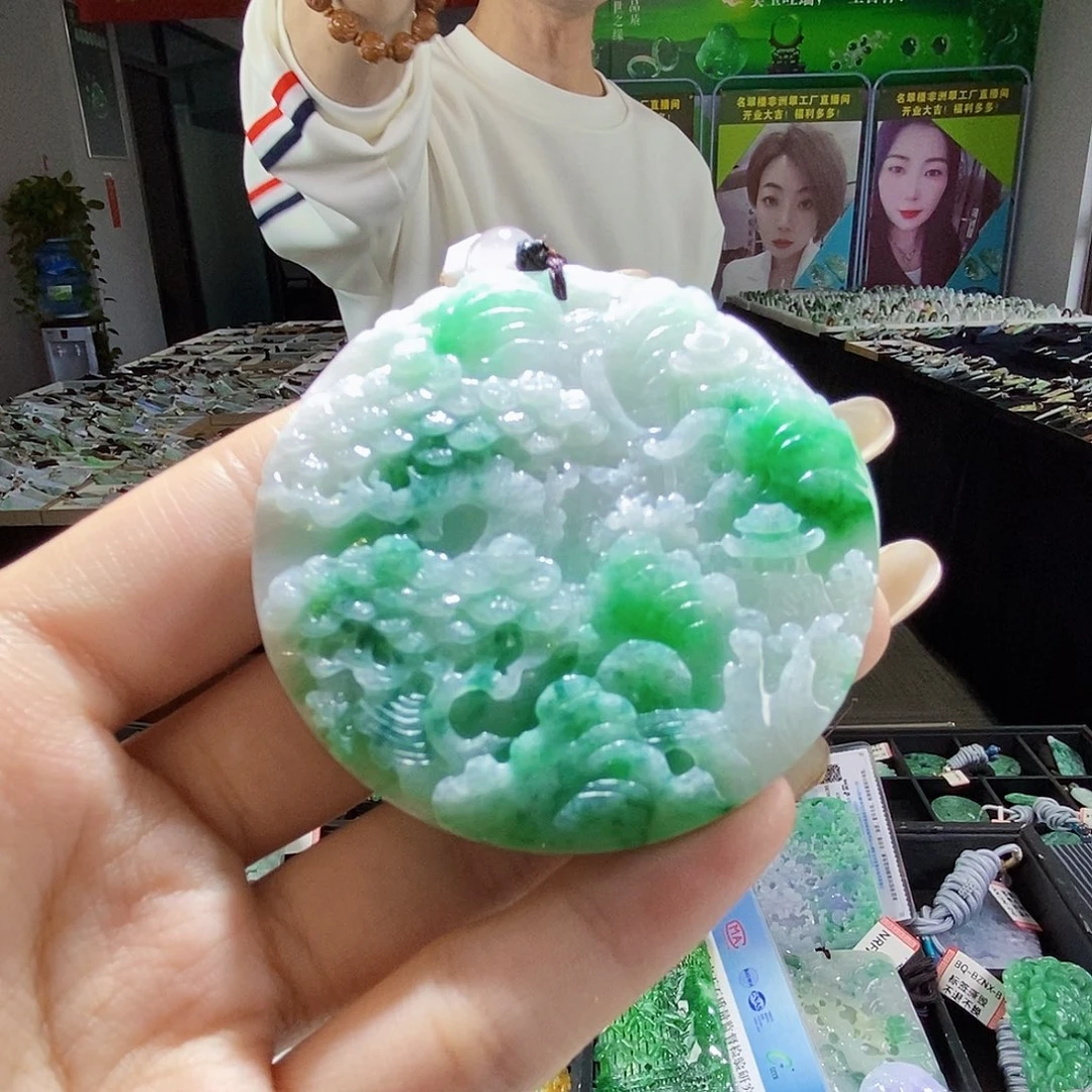 颈饰未镶嵌翡翠翡翠