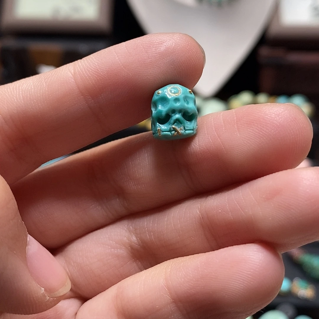 绿松石未镶嵌配饰