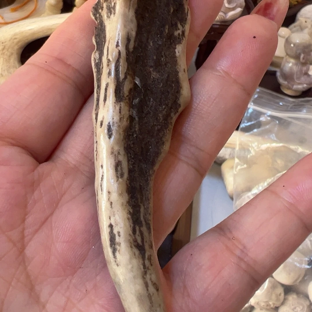 鹿骨把件苏*手把件