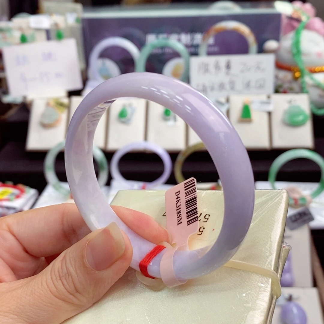 翡翠手镯未镶嵌57正