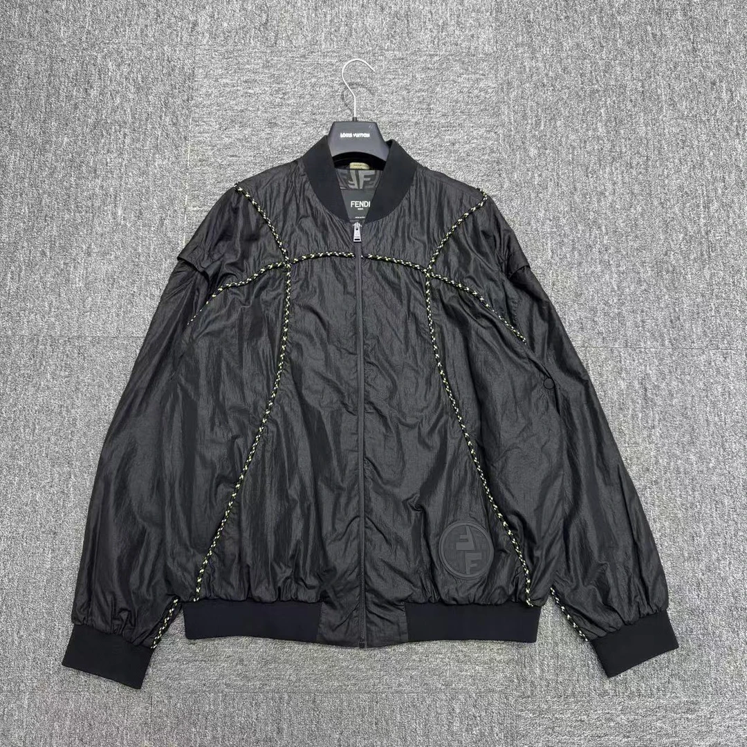 99新 FENDI/芬迪 可拆卸袖子夹克/48码/编码14514