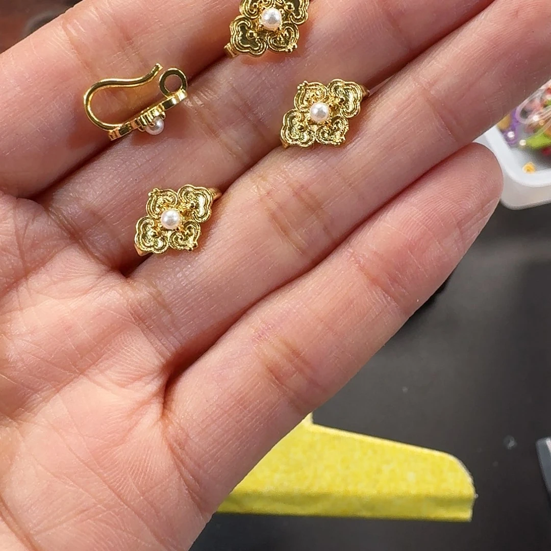 闪拍43号 4个装压襟扣