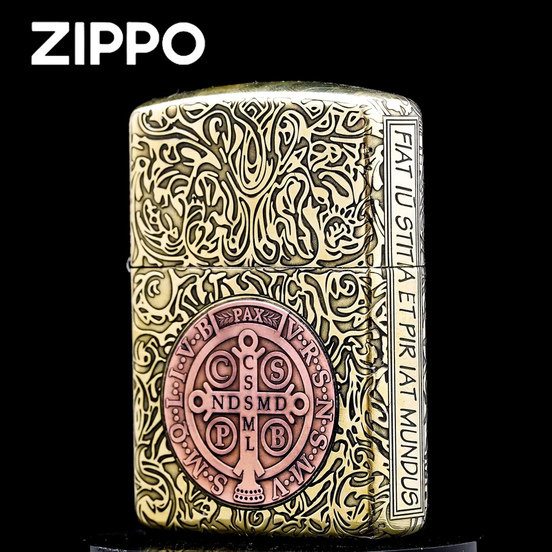 ZIPPO打火机正品-3D深康斯坦丁牧师黄铜盔甲【凯亚1】DYJ1