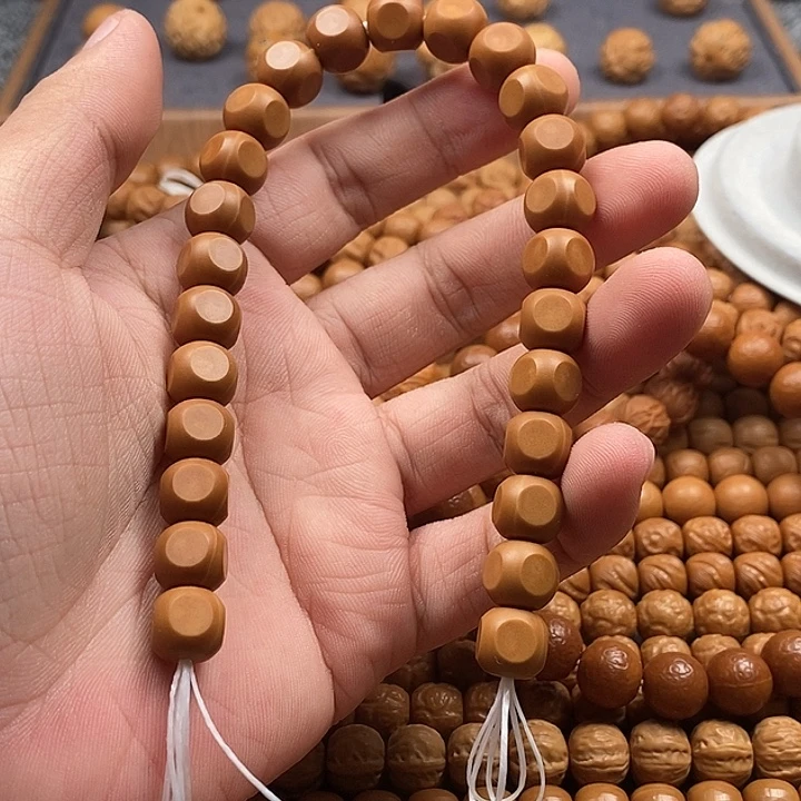 手串猴头核桃精工六方（加备籽一颗）