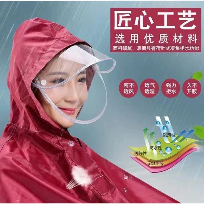 雨衣批发女款长款全身防暴雨新款电动电瓶车单人连体成人防雨雨披