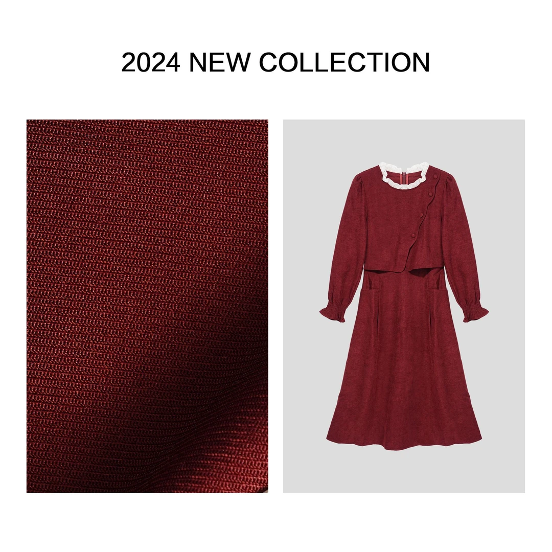 【龙哥专属】L3355002 时尚轻奢百搭优雅连衣裙