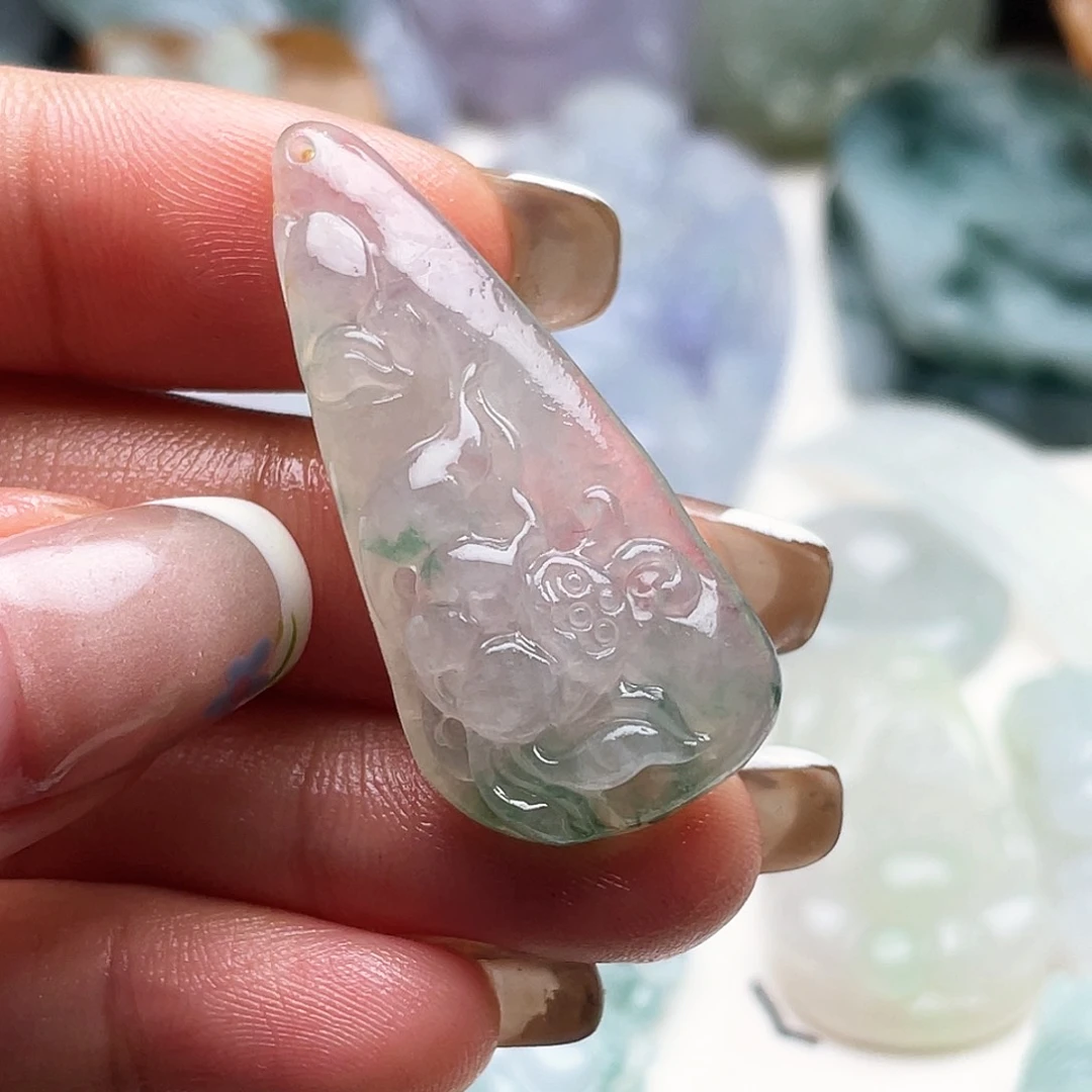 定制翡翠未镶嵌苯天然