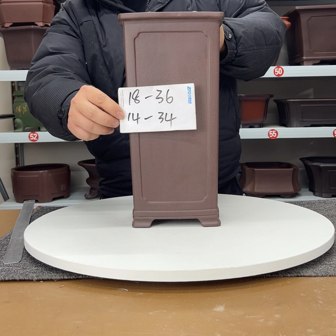 紫砂花盆在上世纪