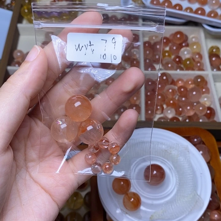 w***o水晶手链未镶嵌散珠跑环
