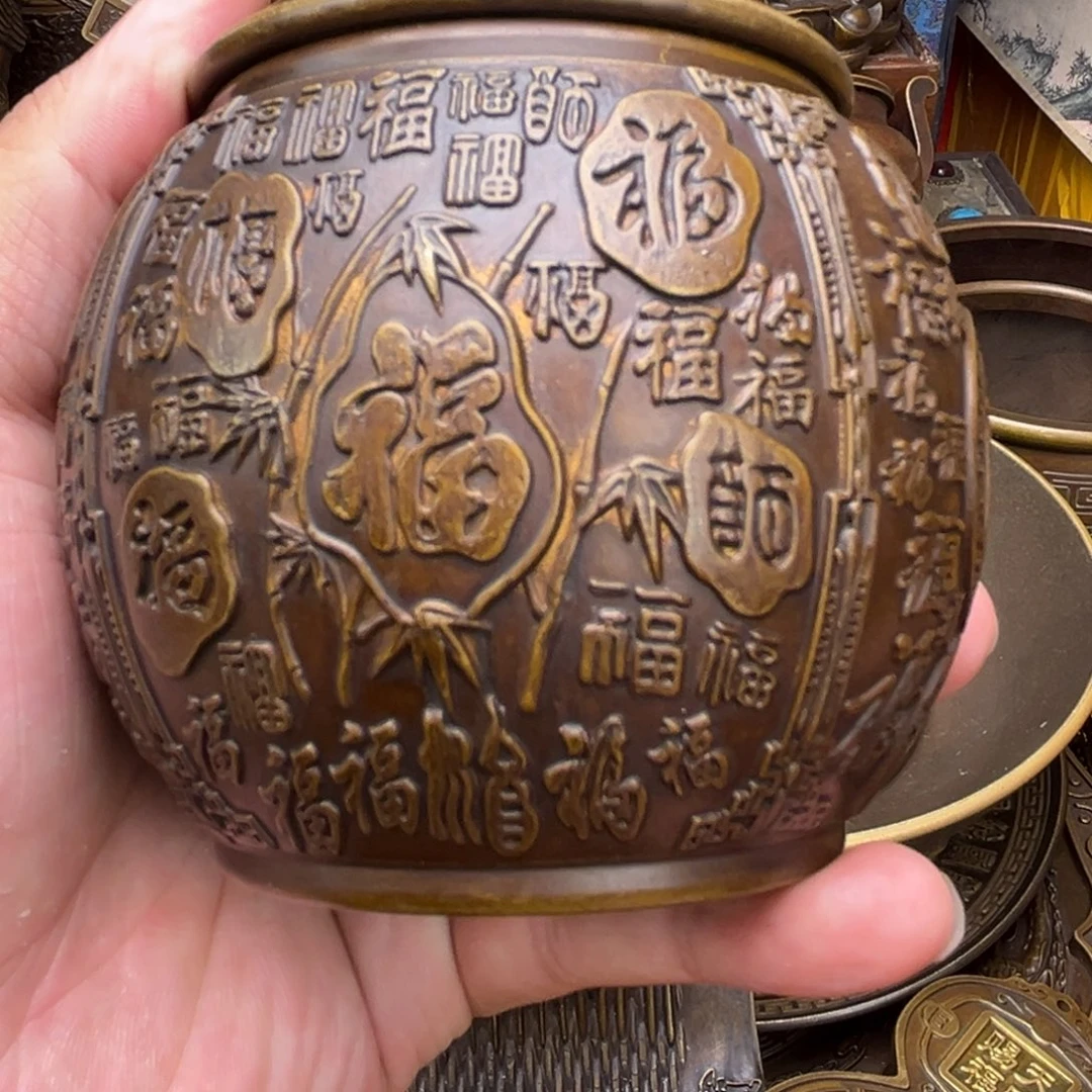精美铜器，点击下单