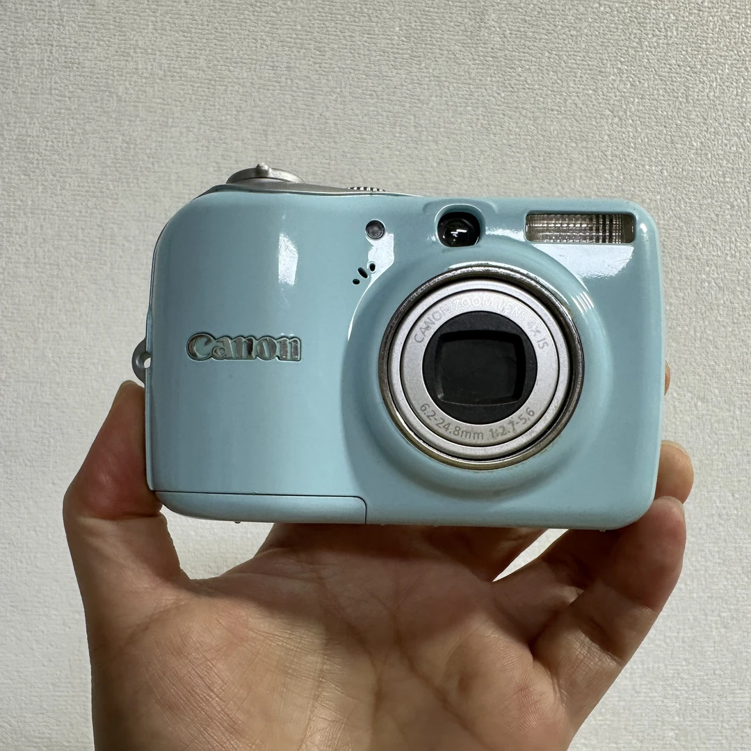 9新 Canon/佳能 佳能e1 复古人像数码相机 屏幕贴膜 无电池