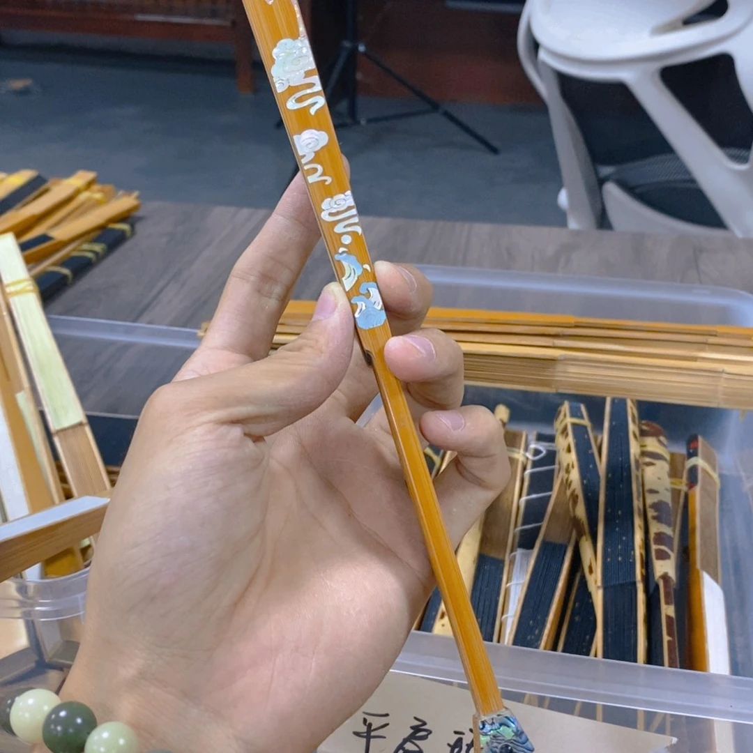 扇子手工制作折扇