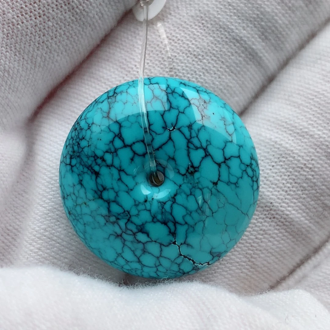 绿松石珠宝奇石未镶嵌重：8.5克