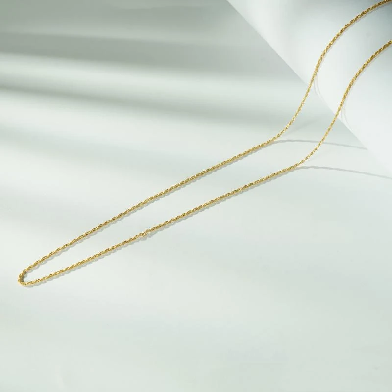 【香掌柜】麻花18k金链（发一件）