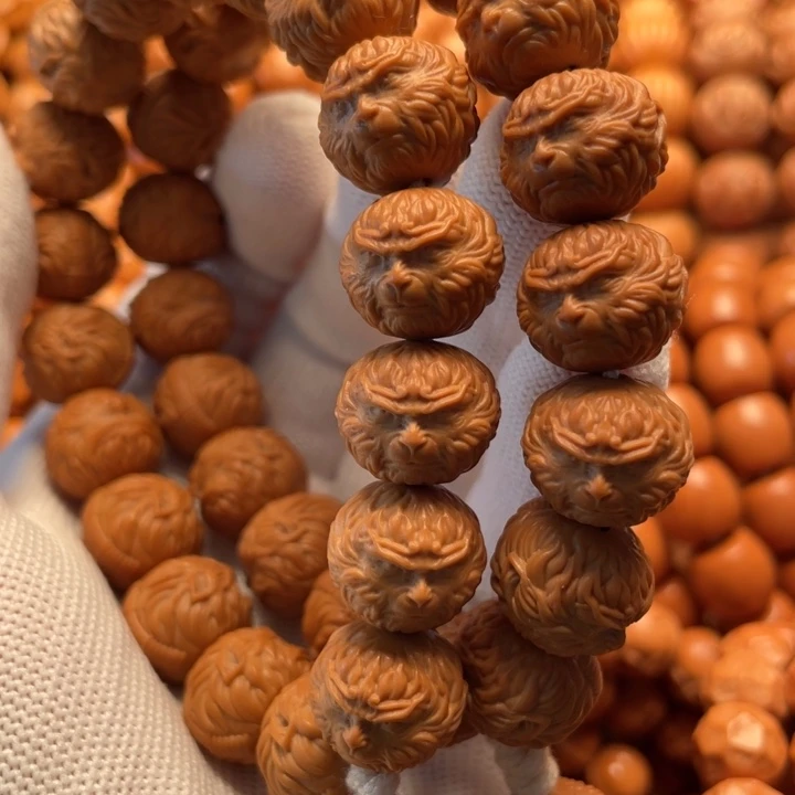 猴头核桃吊坠智*斗战胜佛