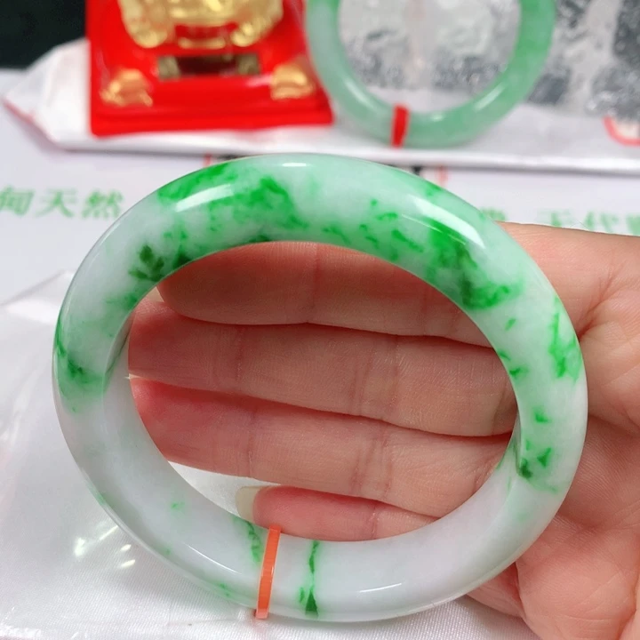 未镶嵌手镯翡翠   编号D216 正圈57