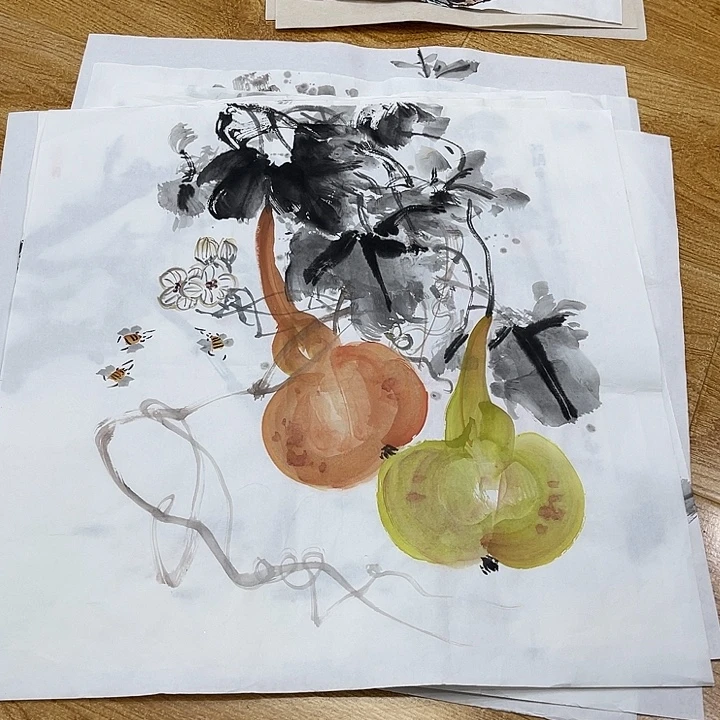 姜奇老师花鸟作品50×50