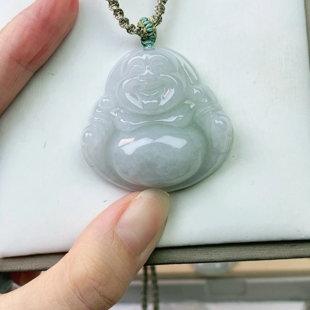 颈饰未镶嵌翡翠佛公