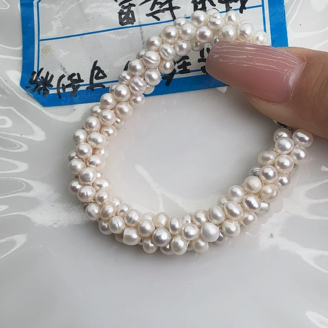 未镶嵌颈饰淡水珍珠