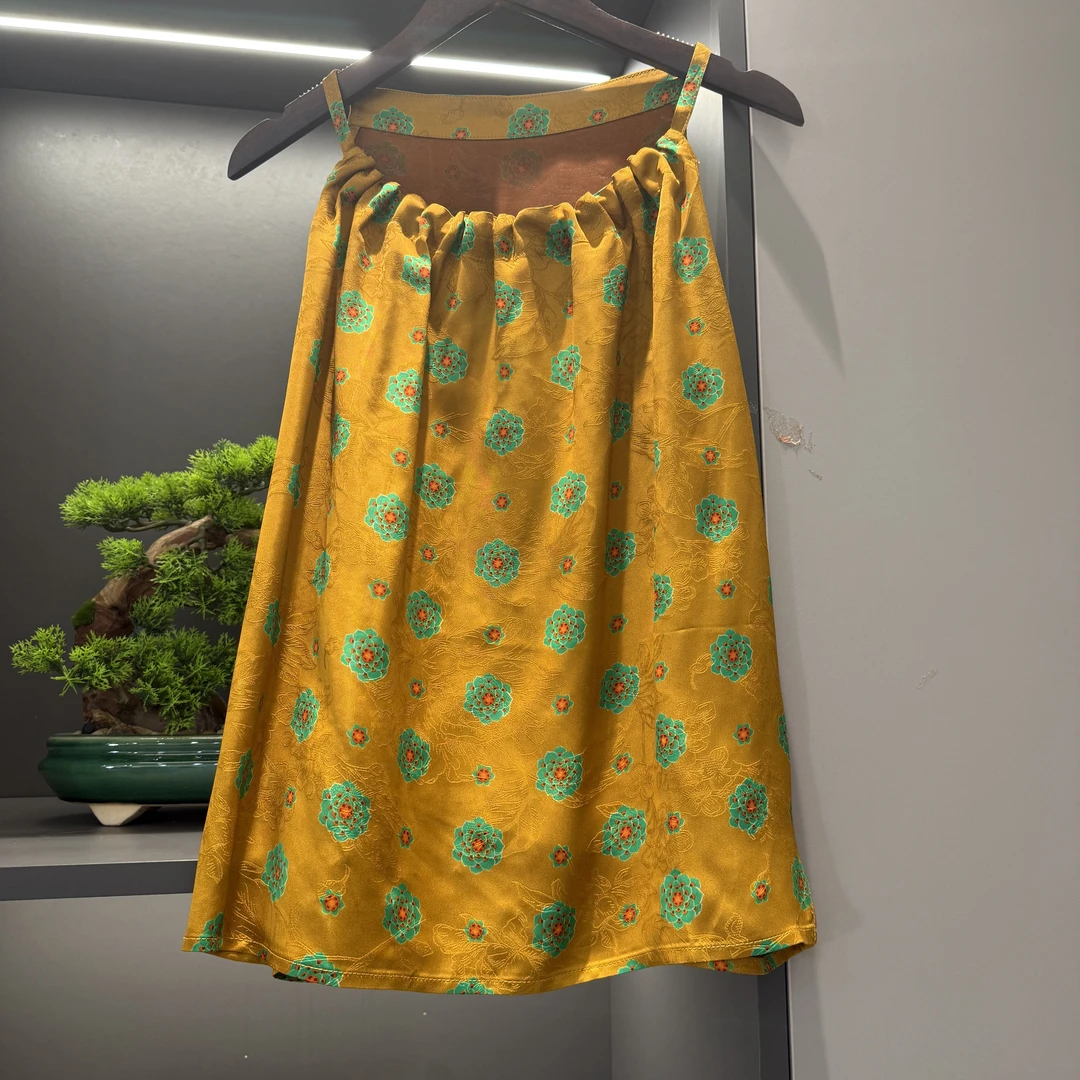 中式背心气质百搭传统版型女装宽松背心上衣2969