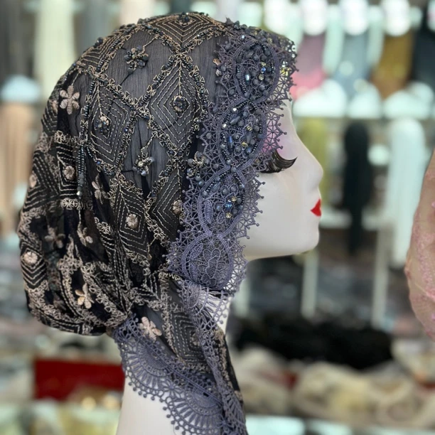 高端定制桑蚕丝披肩帽子夏季新品时尚