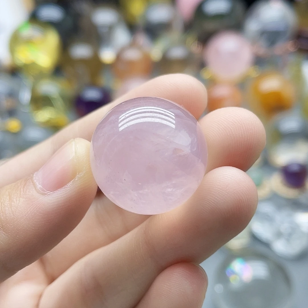 未镶嵌珠宝半成品水晶23.9mm
