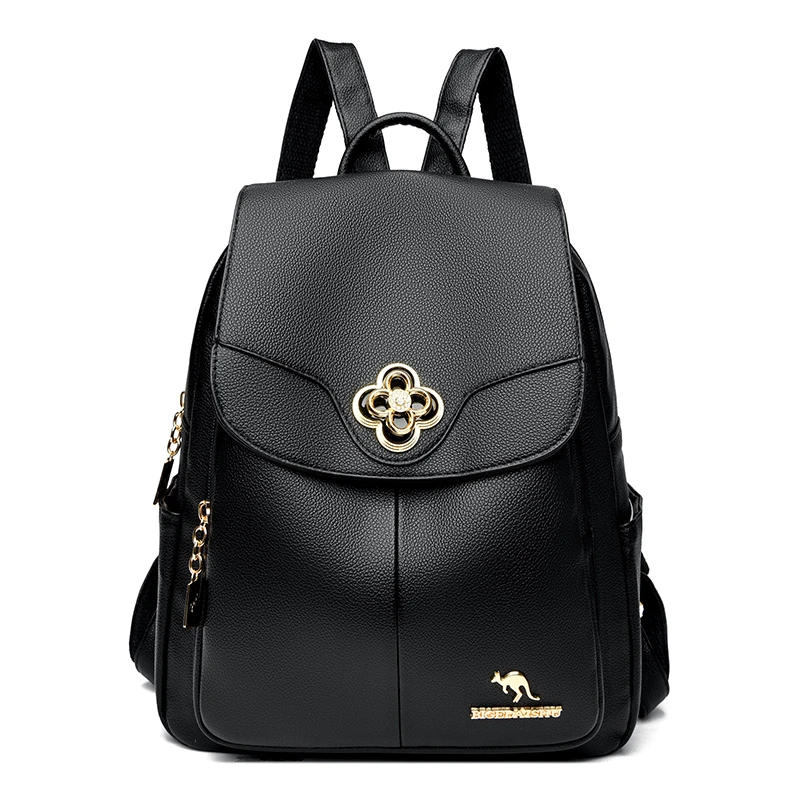 【BIGEDAISHU正品】2025新款韩版时尚潮流休闲百搭女士双肩包B041