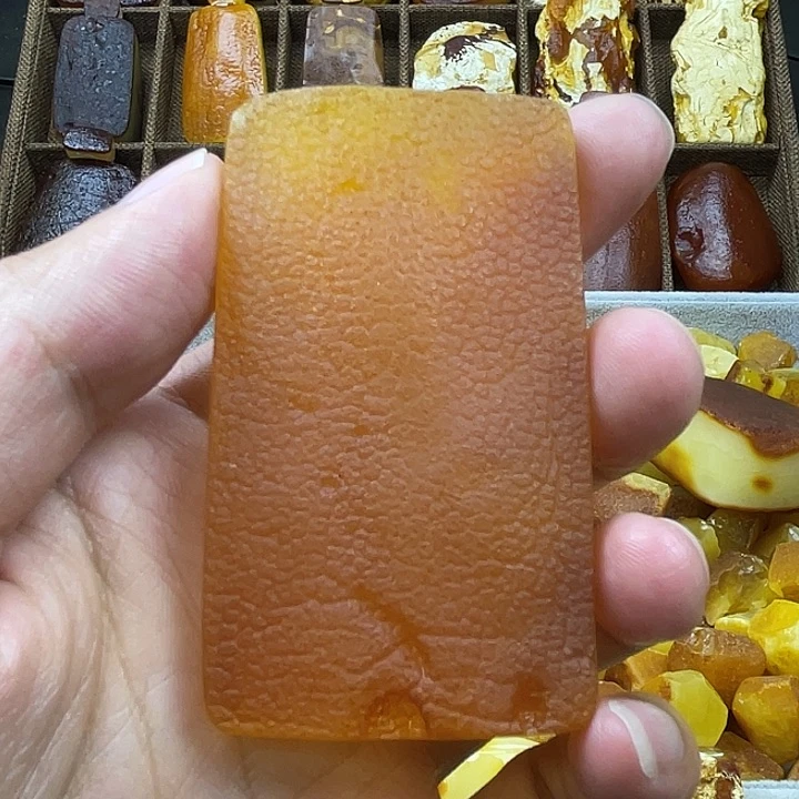 定制蜜蜡未镶嵌蜜糖
