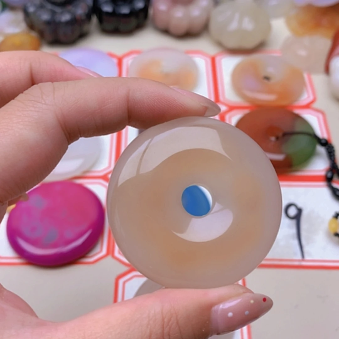 【闪购商品】未镶嵌玛瑙/玉髓珠宝半成品s****7