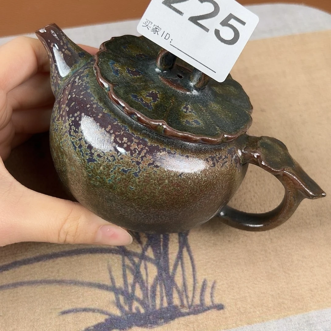 陶摆件神垕原产地钧瓷茶器