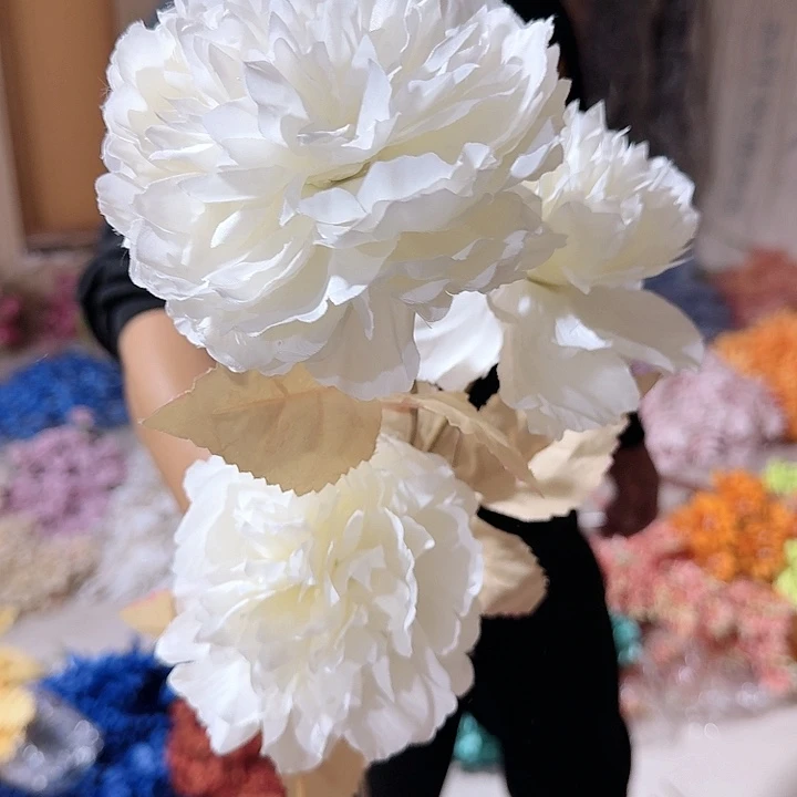 婚庆三头牡丹10支装