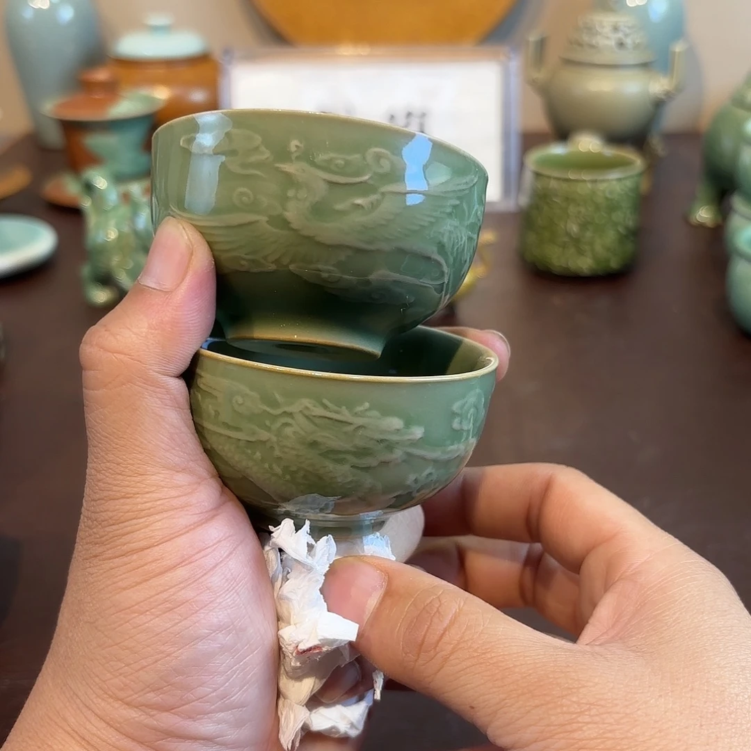 瓷片龙泉青瓷福利青瓷