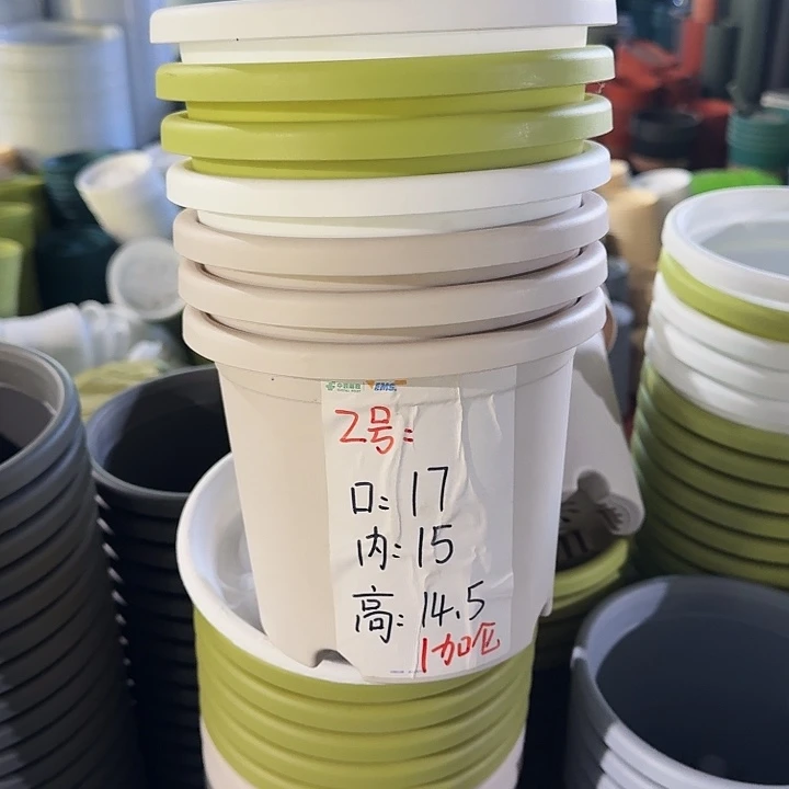 四季2#口径17灰白6个无托