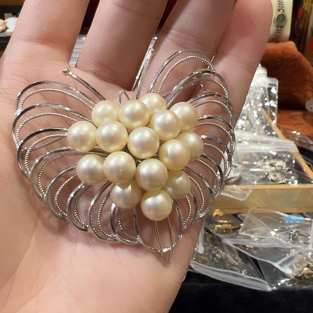 铜合金中古首饰拍品3551