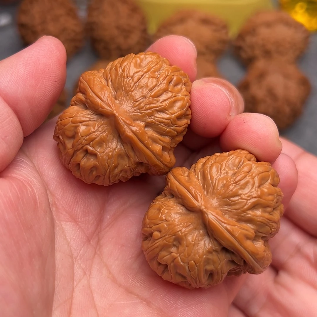 把件文玩核桃40全品毕业元宝