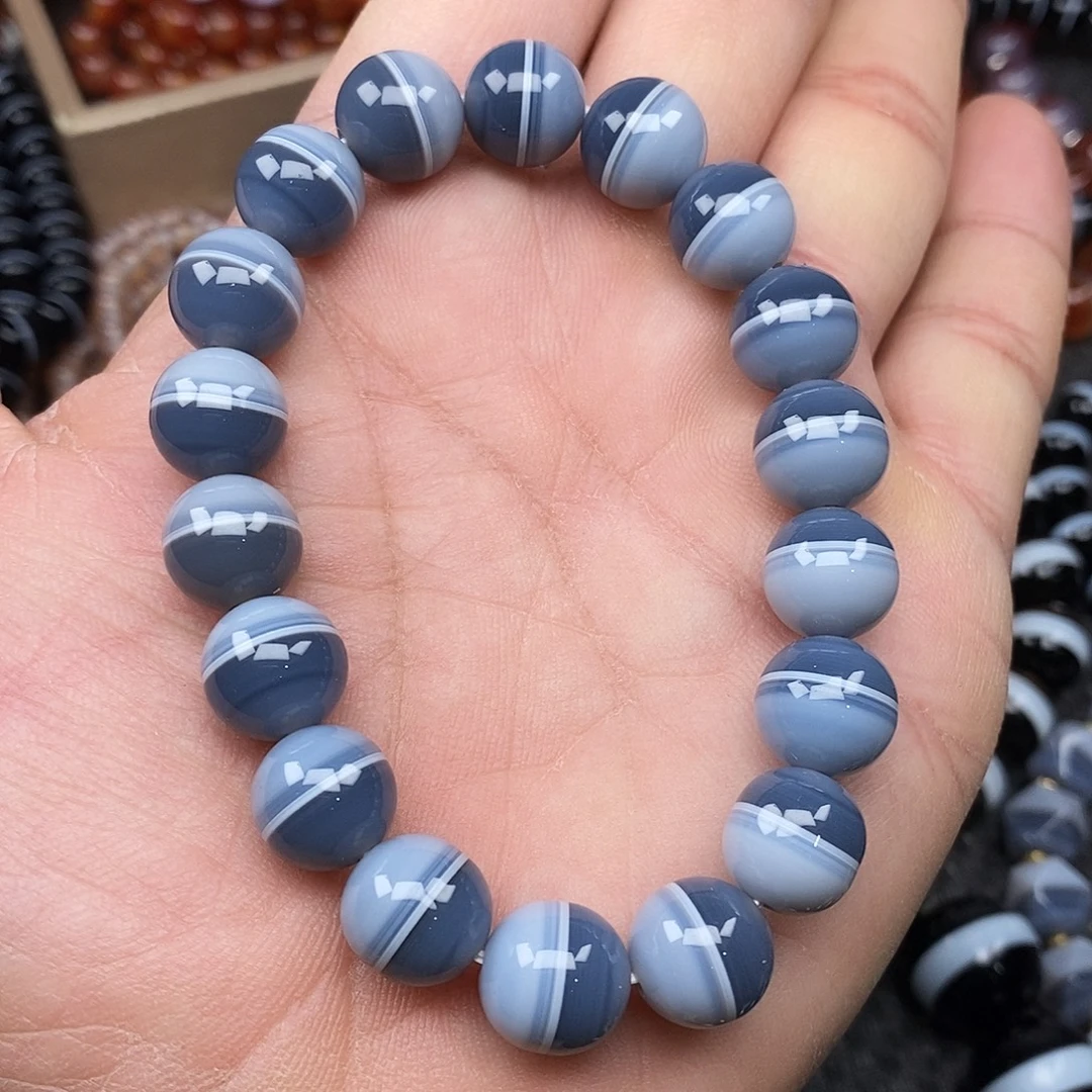 玛瑙/玉髓未镶嵌手链