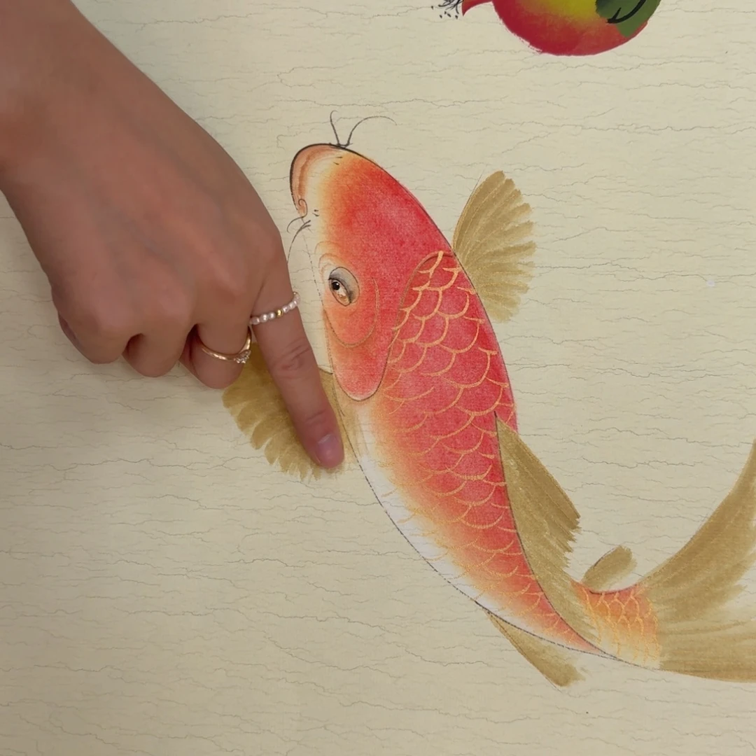 国画国画作品山水花鸟