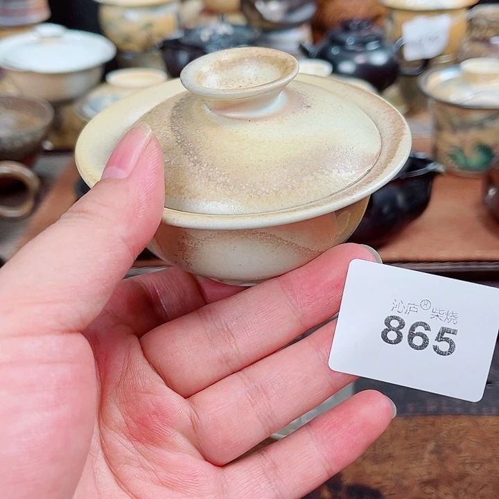 沁庐柴窑古法柴烧全手工茶具
