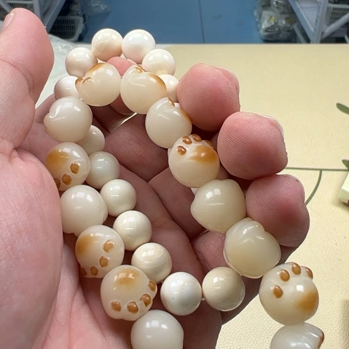 吊坠白玉菩提黄色959
