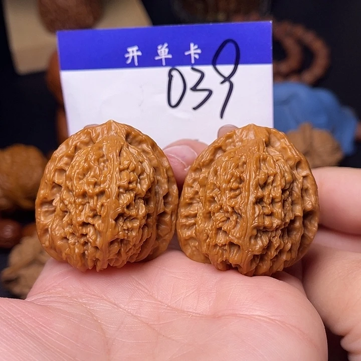 把件文玩核桃文玩核桃南疆石全品39n