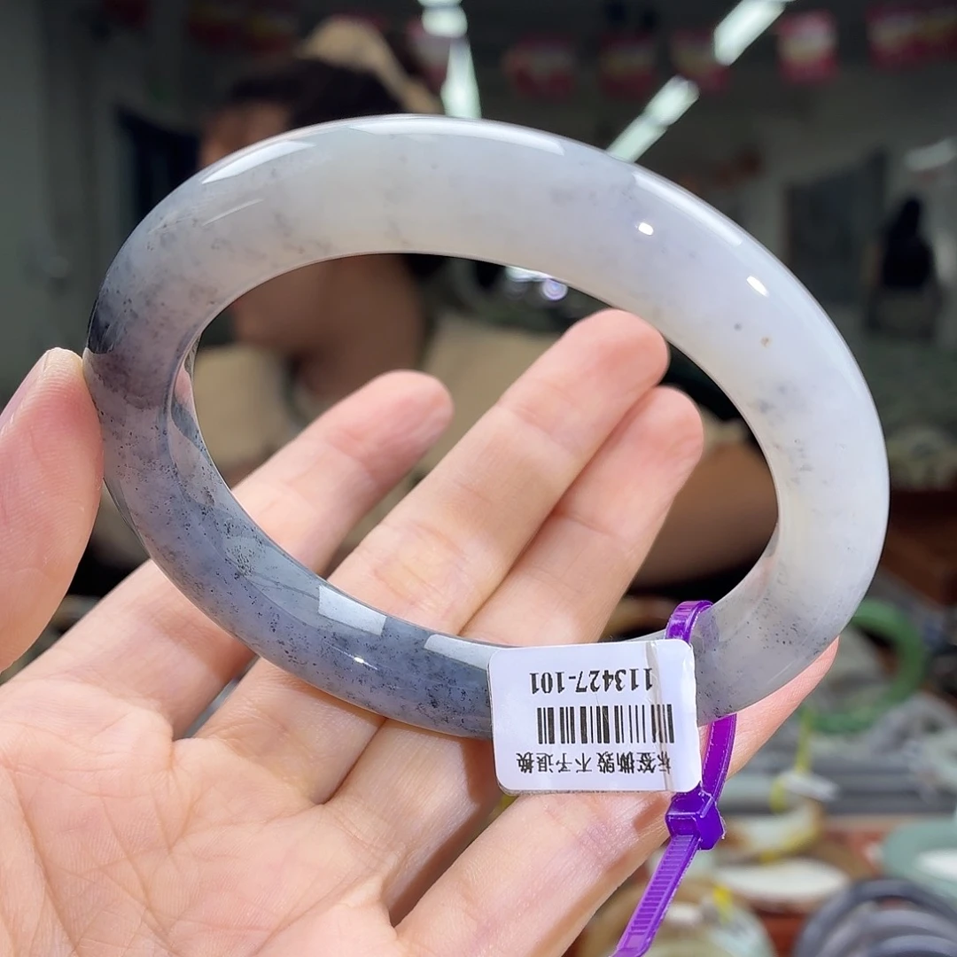 和田玉手镯未镶嵌58 59