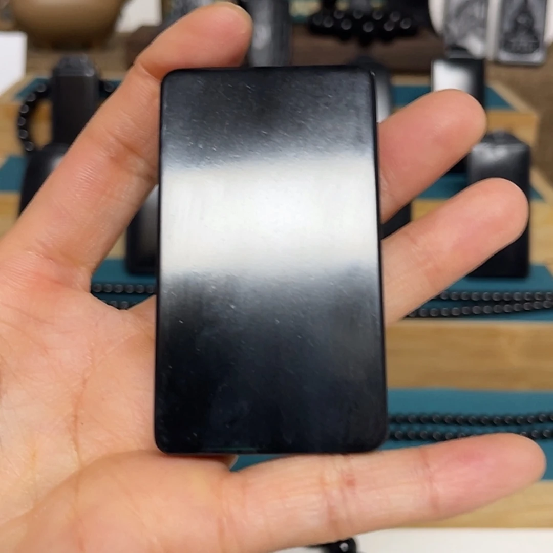 【闪购商品】和田玉（墨玉）未镶嵌吊坠(不含链)收****欢福利版73.4克