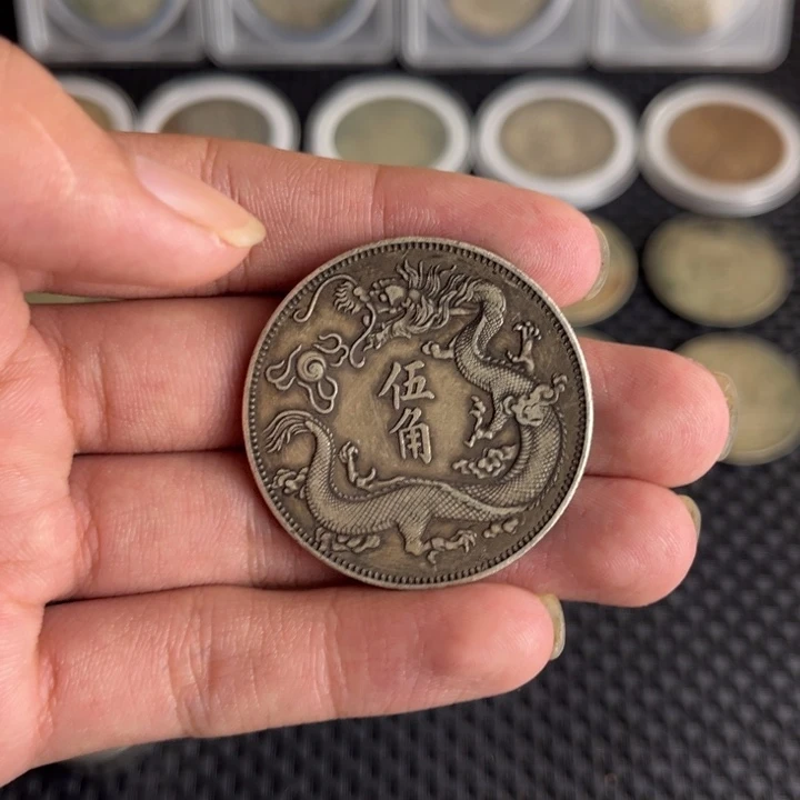金属大头龙洋船洋工艺品