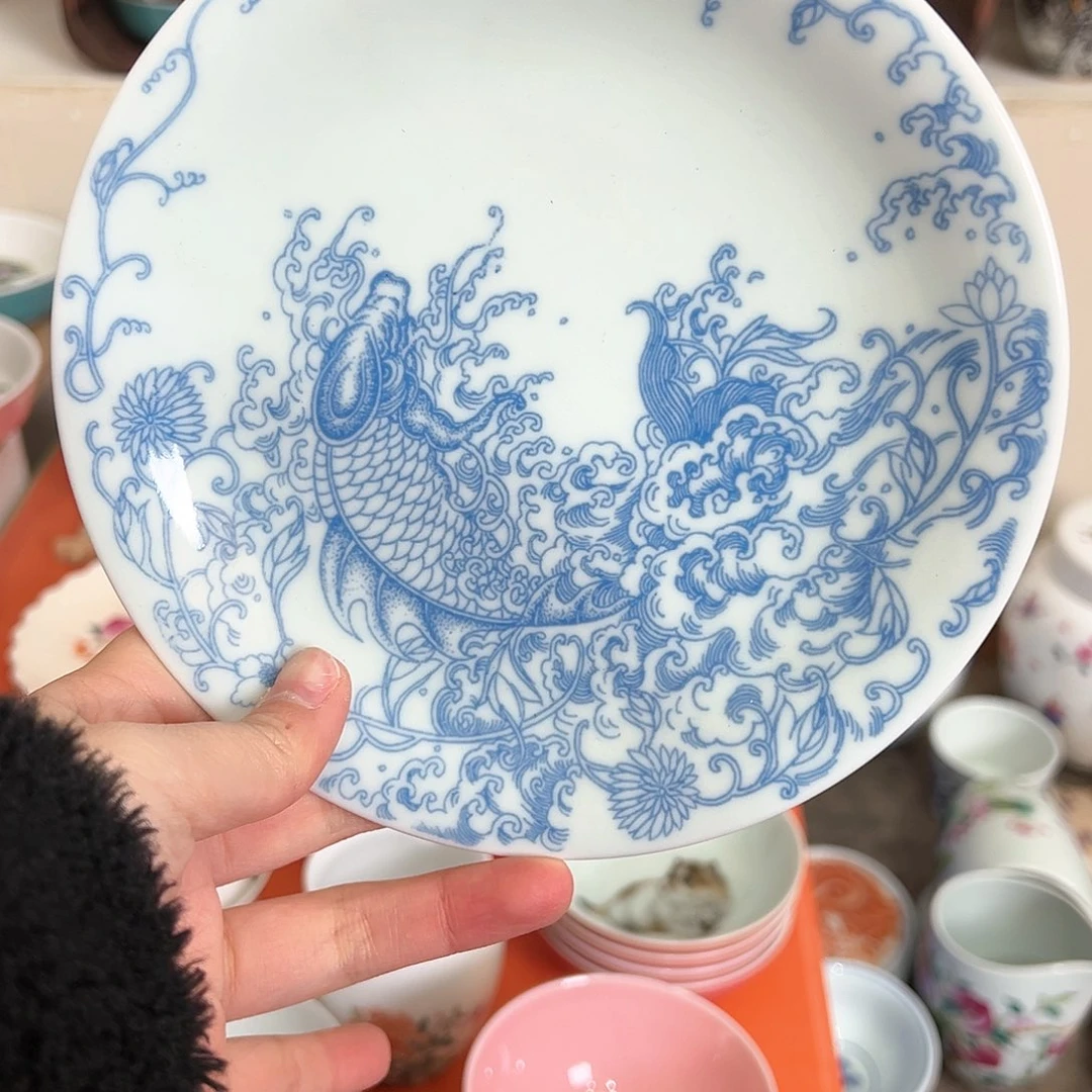 全品菊花景德镇陶瓷