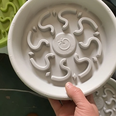 树脂托210灰白10个