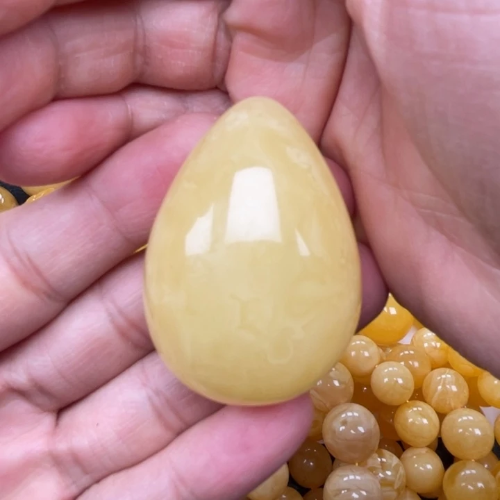 裸石蜜蜡未镶嵌蜜蜡吊坠