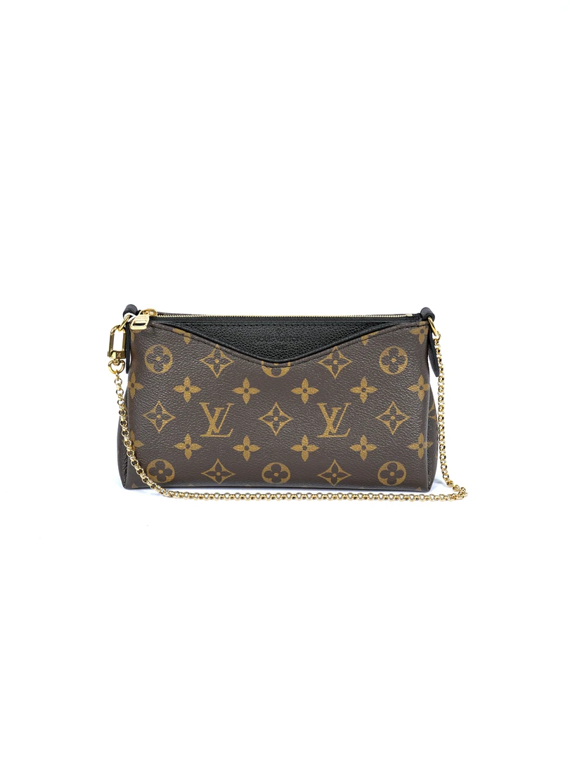 99新 LouisVuitton/路易威登 A嘉嘉 LV传奇信封 mini 黑色